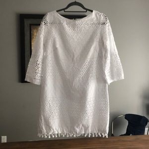 Perfect white lace summer dress!